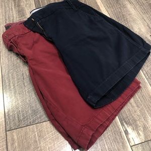 Two pairs of J Crew shorts